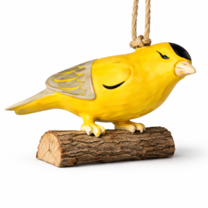 Wooden Yellow Finch